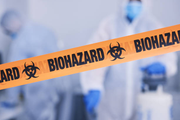 Professional Biohazard Cleanup technician working in Zillah, WA